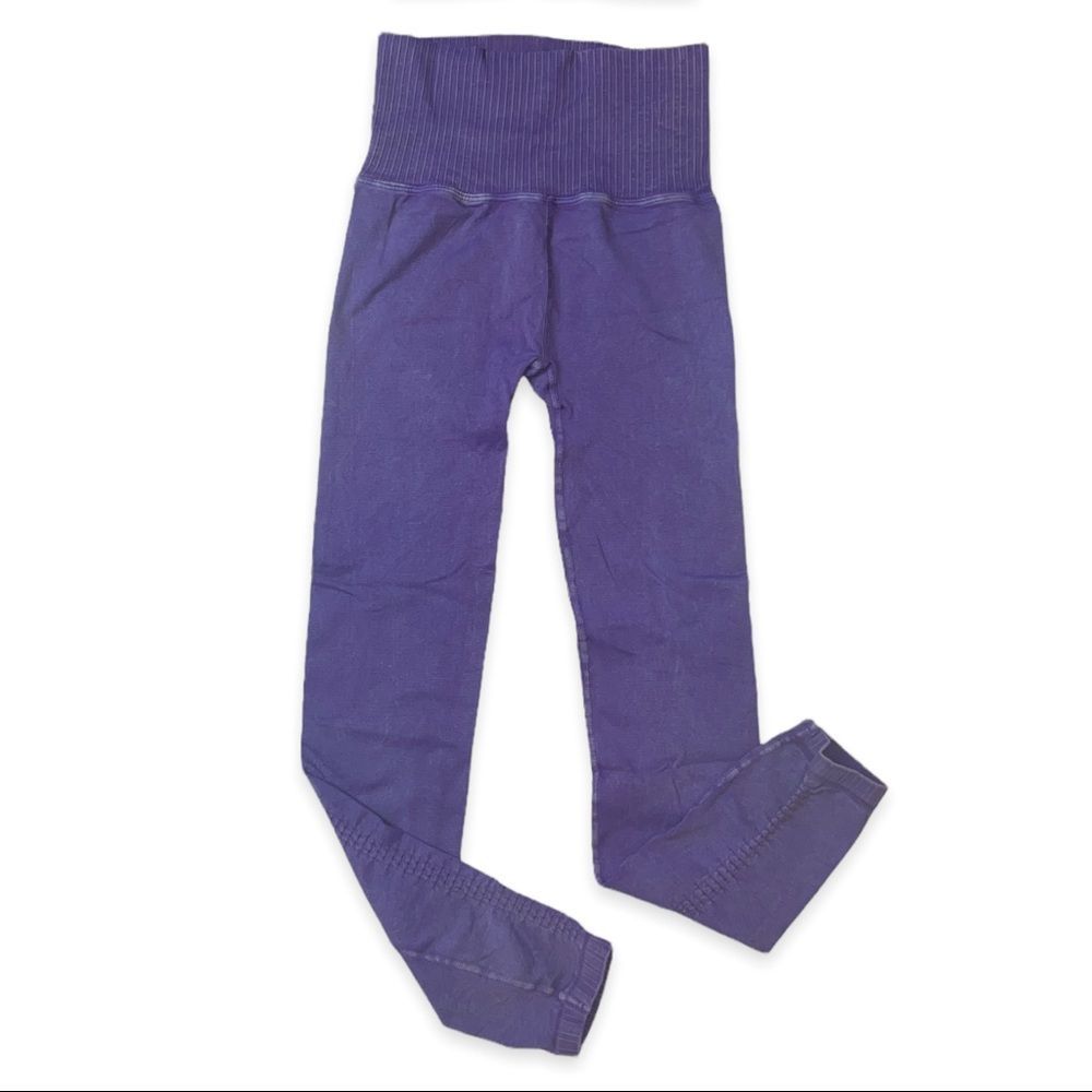 NEW Free People Movement Good Karma Leggings & Sports Bra in Purple_8
